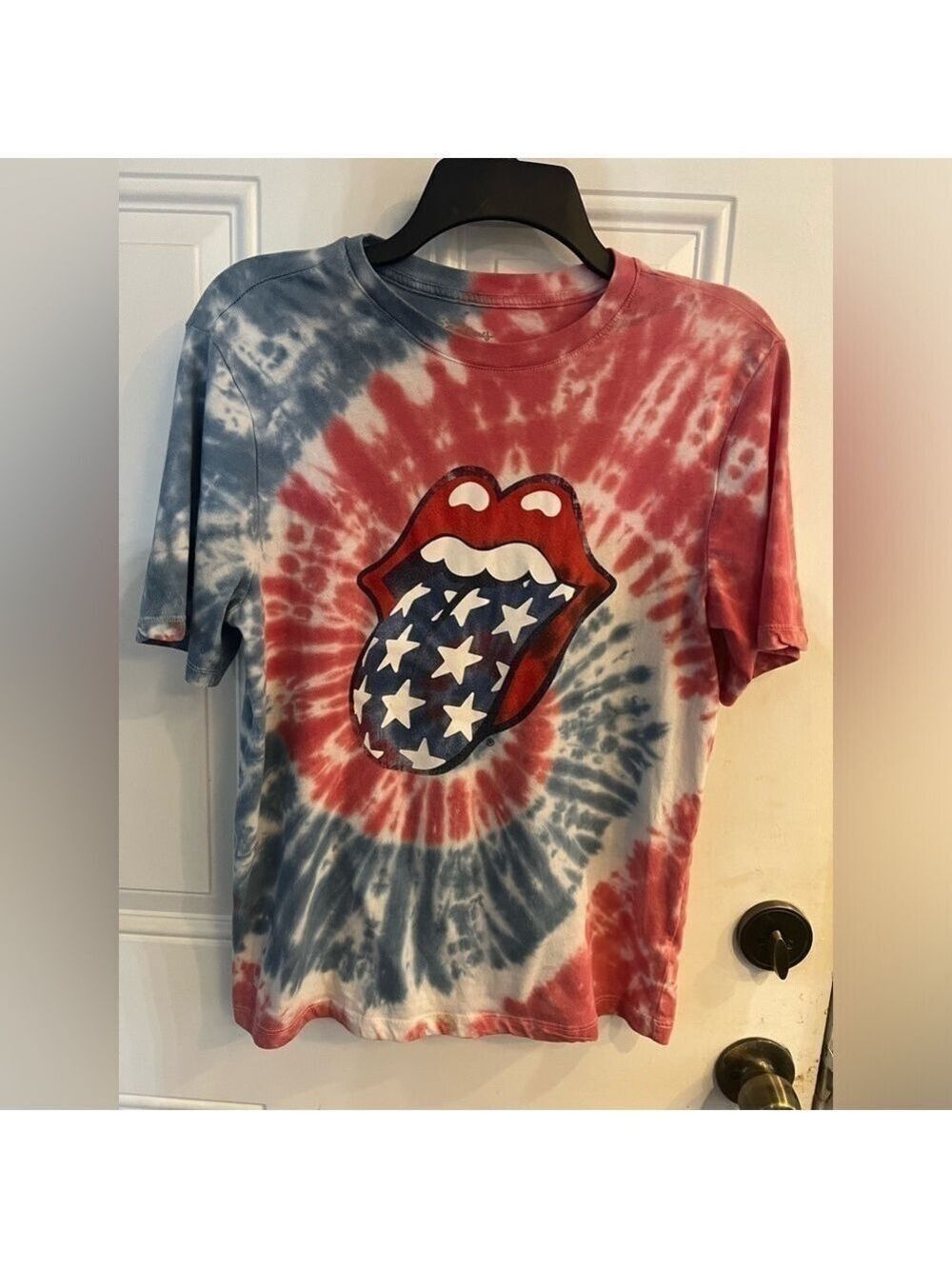THE ROLLING STONES - Tie Dye Logo Band- T Shirt
